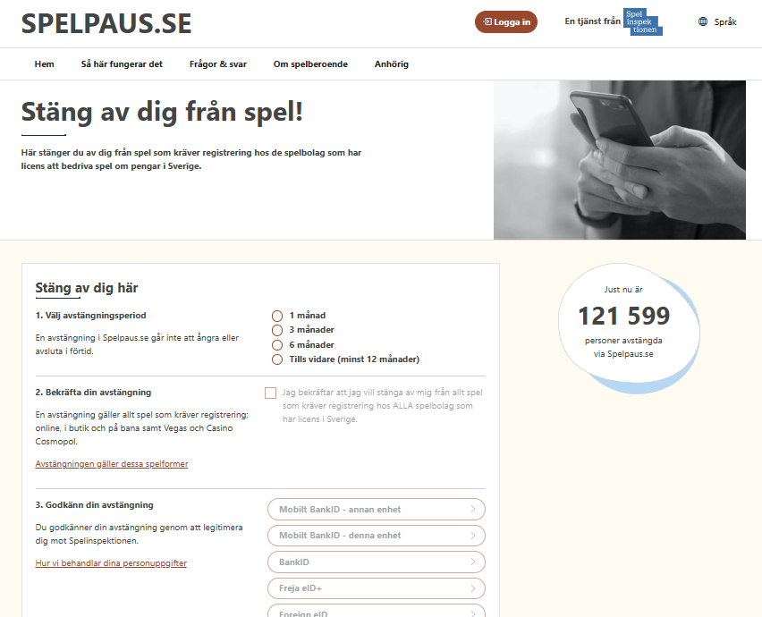 Spelpaus