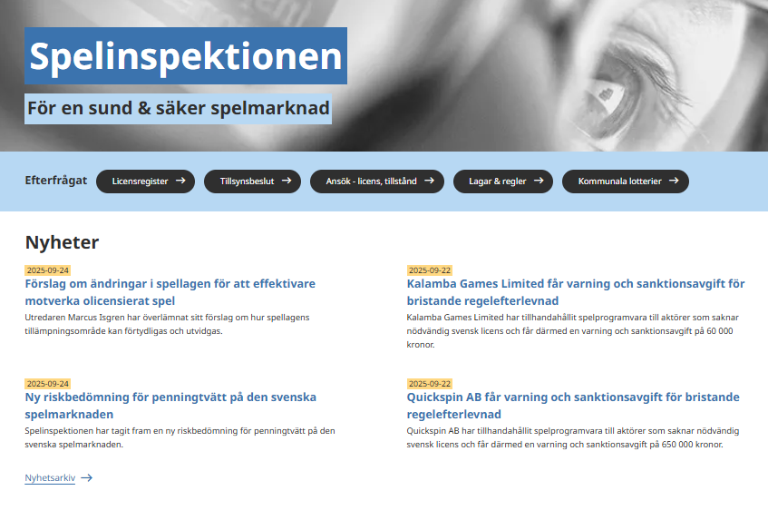 spelinspektionen